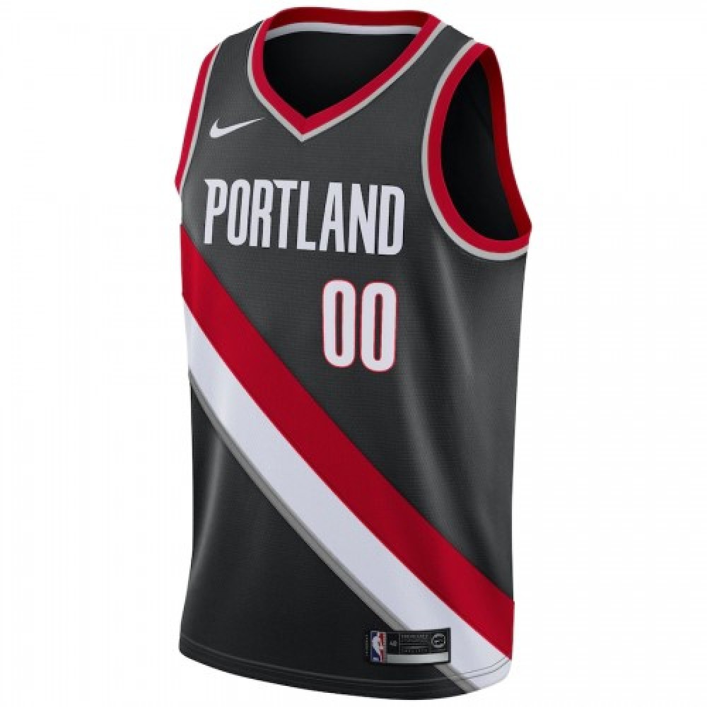 Men's Portland Trail Blazers Carmelo Anthony #00 Black 2020/21 Swingman Jersey – Icon Edition-Pro Kit Vault | Brand New 26/27 Sports Jerseys